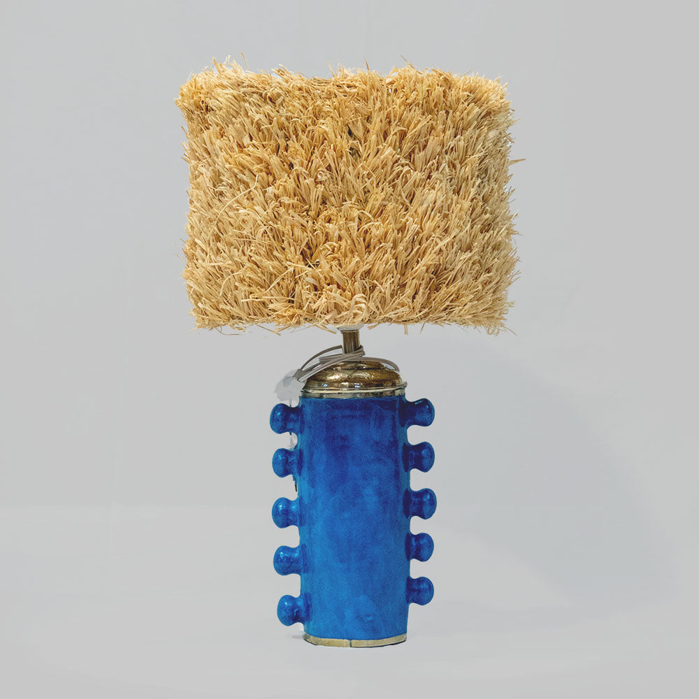 Schemerlamp Keramiek 30 cm - Bohemian Ibiza Stijl (Zonder Lampenkap)